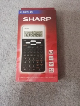 Kalkulator naukowy Sharp EL-531THB-WH