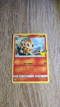 Karta pokemon Chimchar non holo McDonald 2021