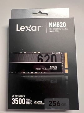 Dysk SSD Lexar LNM620X256G-RNNNG 256GB M.2 PCIe