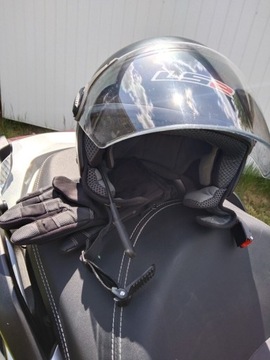 Kask motocykl skuter LS2 interkom
