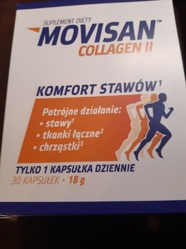 Movisan Collagen II na stawy doskonały