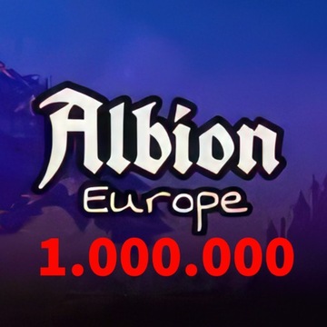 Albion Online Europe Silver Srebro 1.000.000 - 1m