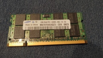 Moduł RAM 2 szt. 2GB i 1 szt. 1 GB