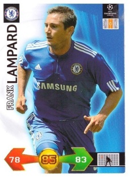 PANINI CHAMPIONS LEAGUE 09/10 LAMPARD CHELSEA