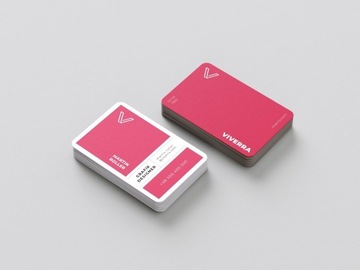 Wizytówki Soft Touch. Projekt + Druk
