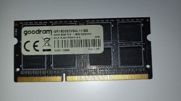 Pamięć RAM 8 GB DDR3 SODIMM 1600MHz