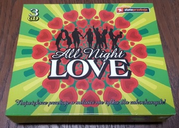 ALL NIGHT LOVE -  AŻ 3 PŁYTY CD !!! FOLIA !