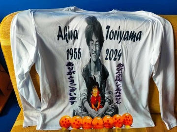 Koszulka Dragon Ball upamiętniająca Akirę Toriyamę