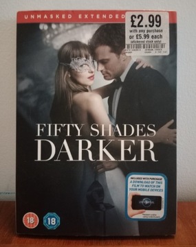 DVD Ciemniejsza strona Greya / Fifty Shades Darker