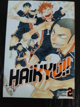 Ksiażki Haikyu !! 1-4