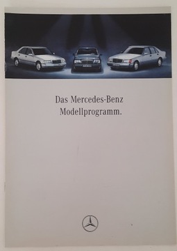 Prospekt Mercedes Benz Modellprogramm