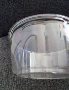 Miska transparentna plastkikowa sałatkowa 1,25 l  