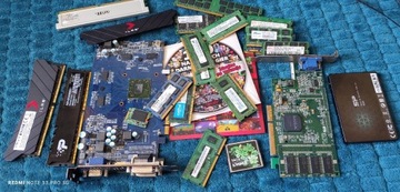 Graty z chaty elektronika karty graficzne pamięci ram dyski CF inne 