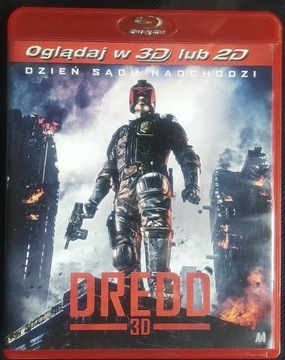 Film Dredd 3D Blu-ray unikat