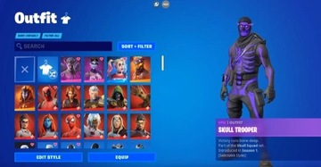 KONTO FORTNITE 1000+ SKIN