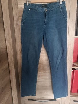 Spodnie jeansowe jeansy dżinsowe Mohito 38 