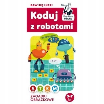 Koduj z robotami. Zagadki obrazkowe 5-7 lat