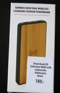 Powerbank XD Collection 8000 mAh z ładowarką induk