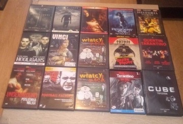 Filmy DVD. Zestaw. Sprzedaż całości.