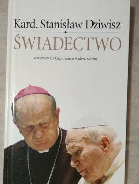 Świadectwo, kard Stanisław Dziwisz 