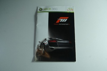 Instrukcja Forza Motorsport 3 xbox 360 