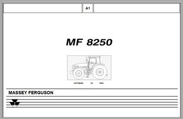 Katalog części Massey Ferguson MF 8250