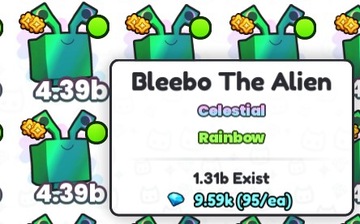 Bleebo The Alien Pet Simulator 99