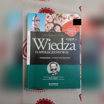 WIEDZA O SPOŁECZEŃSTWIE CZĘŚĆ 1 ROZSZERZONY 