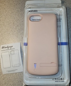 Battery CASE do Apple iPhone 6/7/8/ czarny