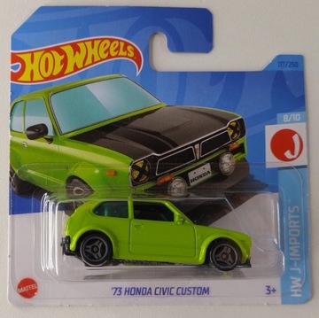 HOT WHEELS / '73 HONDA CIVIC CUSTOM / 2023