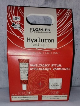 Nowy zestaw kosmetyków Floslek hyaluron anti-aging