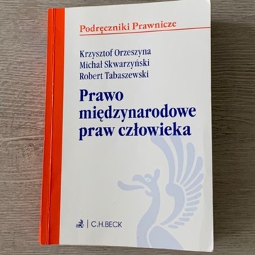 Książka ,,Prawo międzynarodowe praw człowieka''