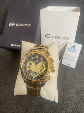 ZEGAREK CASIO EDIFICE EF550FG Gold Limited Edition