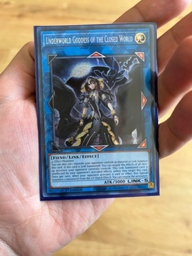 Yugioh UNDERWORLD GODDESS OF THE CLOSED WORLD 