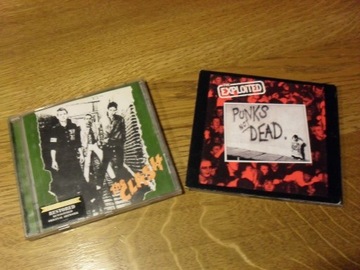 THE EXPLOITED  -Punks not dead / THE CLASH - the 
