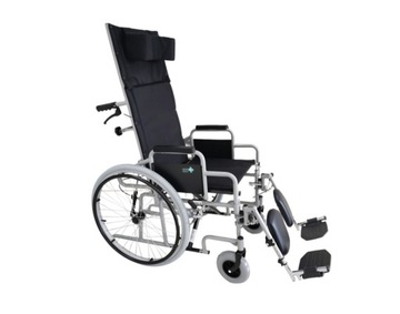Wózek inwalidzki leżakowy specjalny YJ-011JA 42cm 