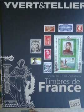 Katalog Yvert& Tellier Timbres de France 2023