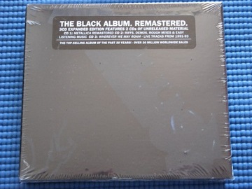 METALLICA THE BLACK ALBUM RAMASTERED 3CD