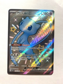 Pokemon TCG Paldean Fates Mew 216/091