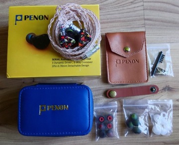 Penon Serial słuchawki dokanałowe IEM 3DD