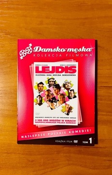 DVD Lejdis komedia.  