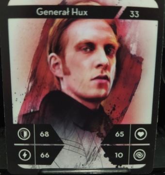 Karta Star Wars Generał Hux 33 Kaufland