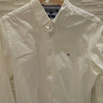 Koszula biała Tommy Hilfiger rozmiar M