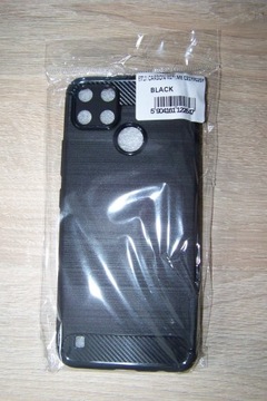 Etui Carbon Black do Realme C25Y lub C21Y