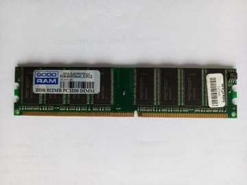 Pamięć RAM DDR 512MB GOOD RAM