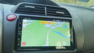 Radio android 2 din honda civic ufo