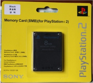 Karta pamięci playstation 2 PS2 8MB Magic Gate pad