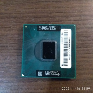 Intel core Duo T2400 1.83/2M/667 SL9JM 32bit