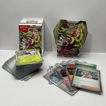 Zestaw 128 kart Pokemon TCG Scarlet & Violet