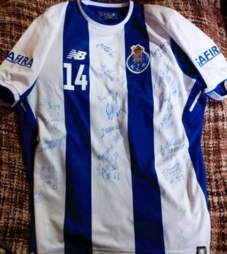 Koszulka meczowa FC Porto Rui Silva autografy